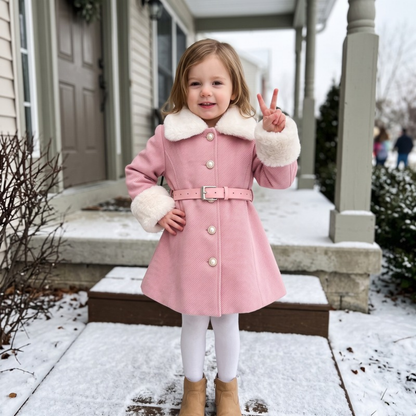 Lilo Belted Wool Winter Coat