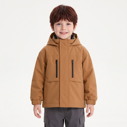 Lilo 3 in 1 Waterproof Softshell Jacket - Sunset Orange