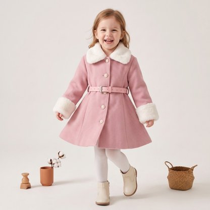 Lilo Belted Wool Winter Coat