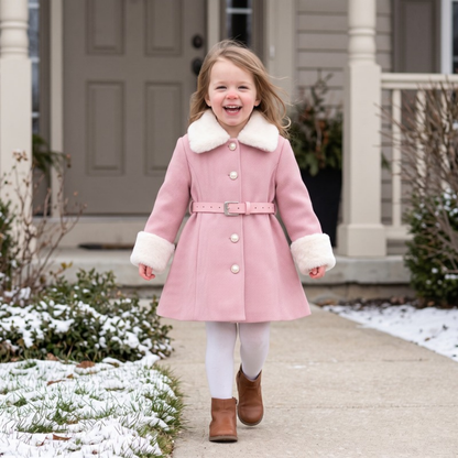 Lilo Belted Wool Winter Coat