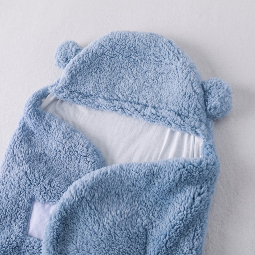 Lilo Newborn Swaddle Sleeping Bag - Dusty Blue