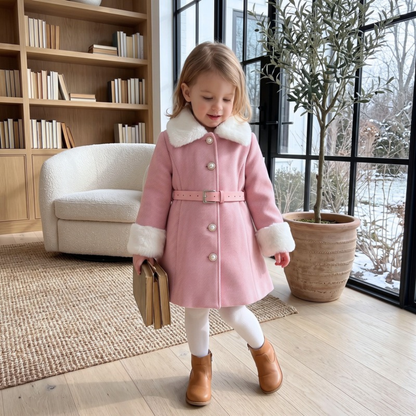 Lilo Belted Wool Winter Coat