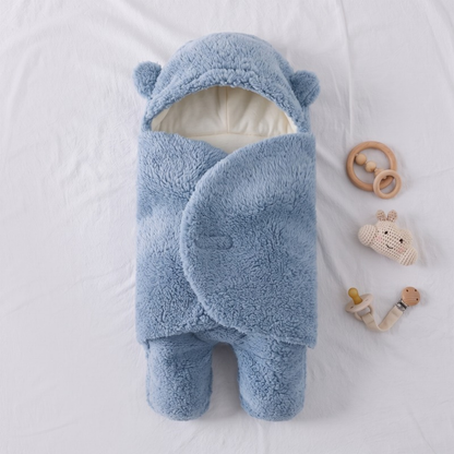 Lilo Newborn Swaddle Sleeping Bag - Dusty Blue