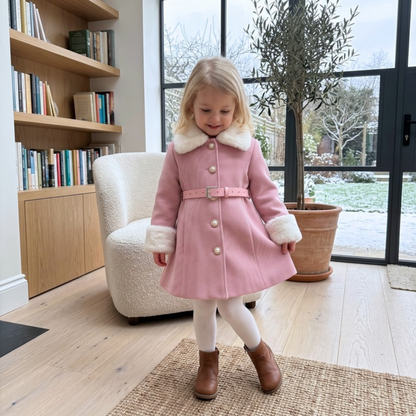 Lilo Belted Wool Winter Coat
