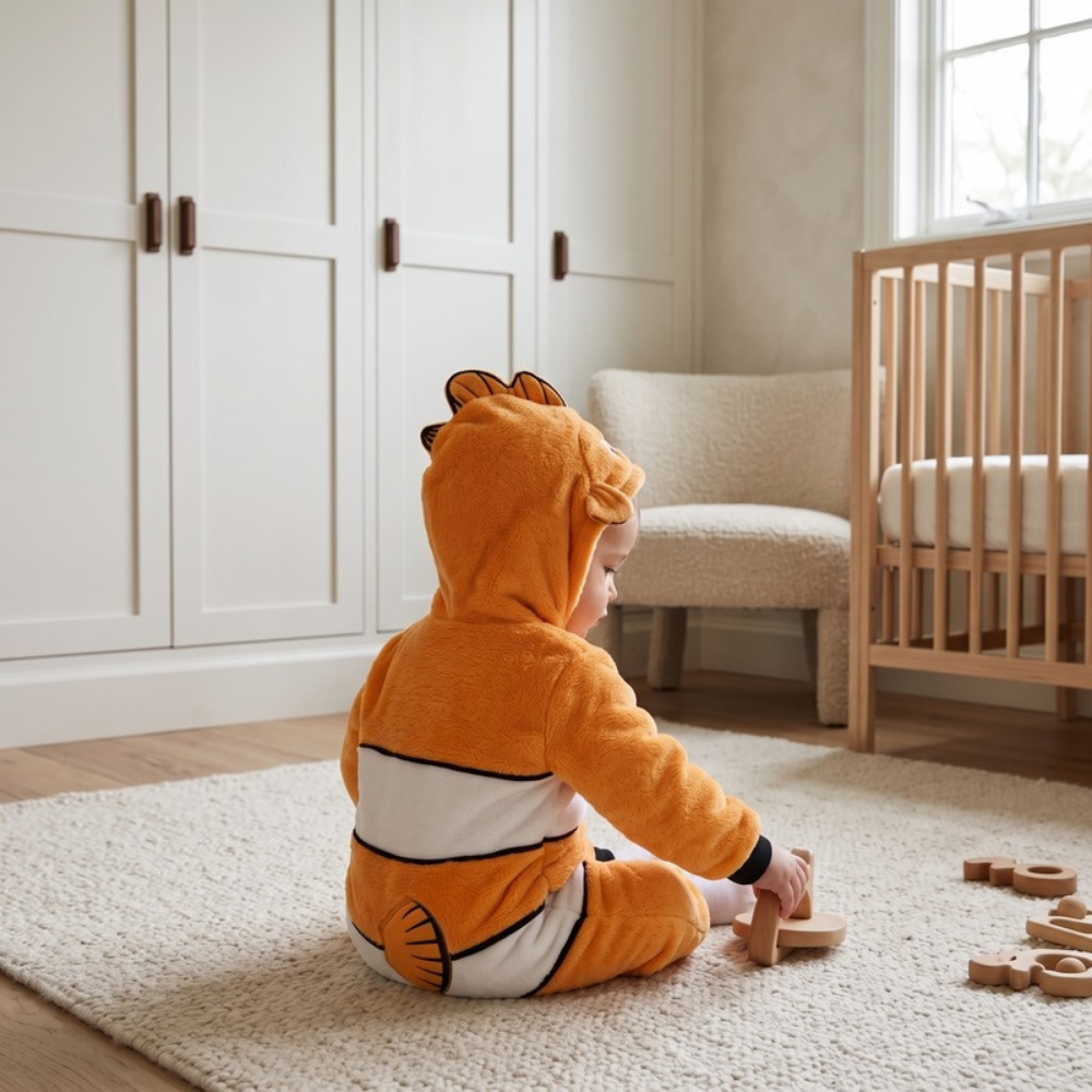 Lilo Clownfish Flannel Romper