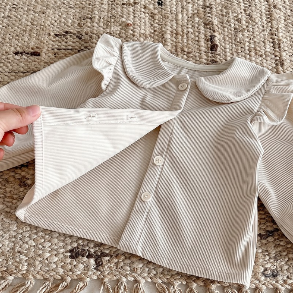 Lilo Corduroy Pinafore Dress and Cardigan Set