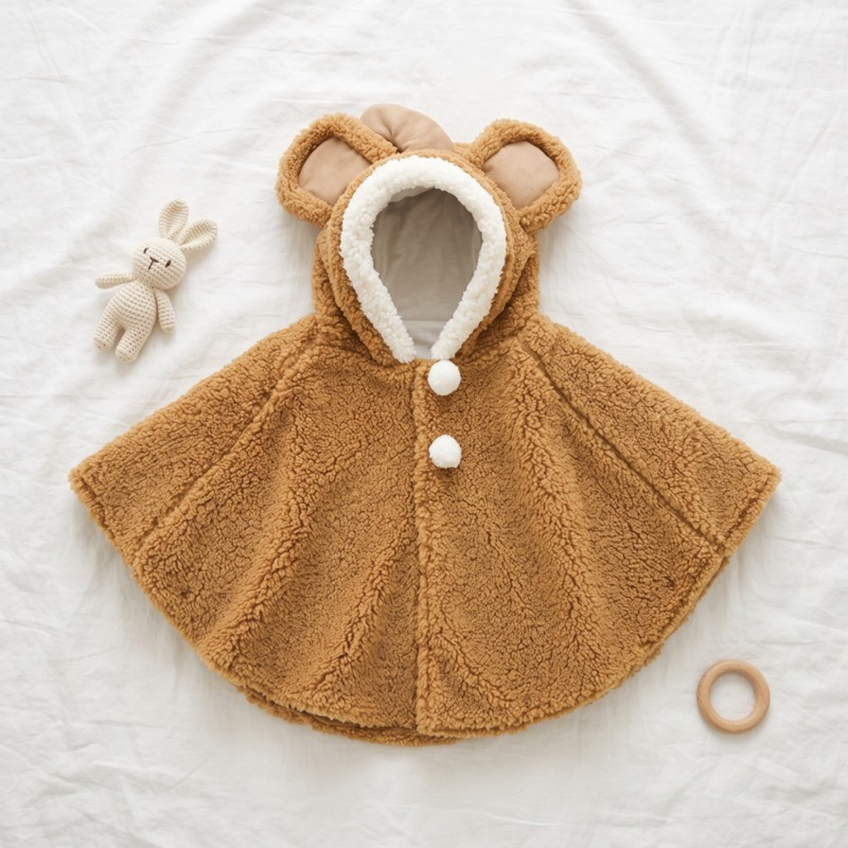 Lilo Dinosaur Hooded Cape - Caramel Ears
