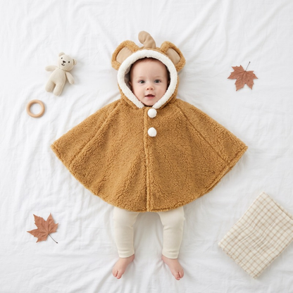 Lilo Dinosaur Hooded Cape - Caramel Ears