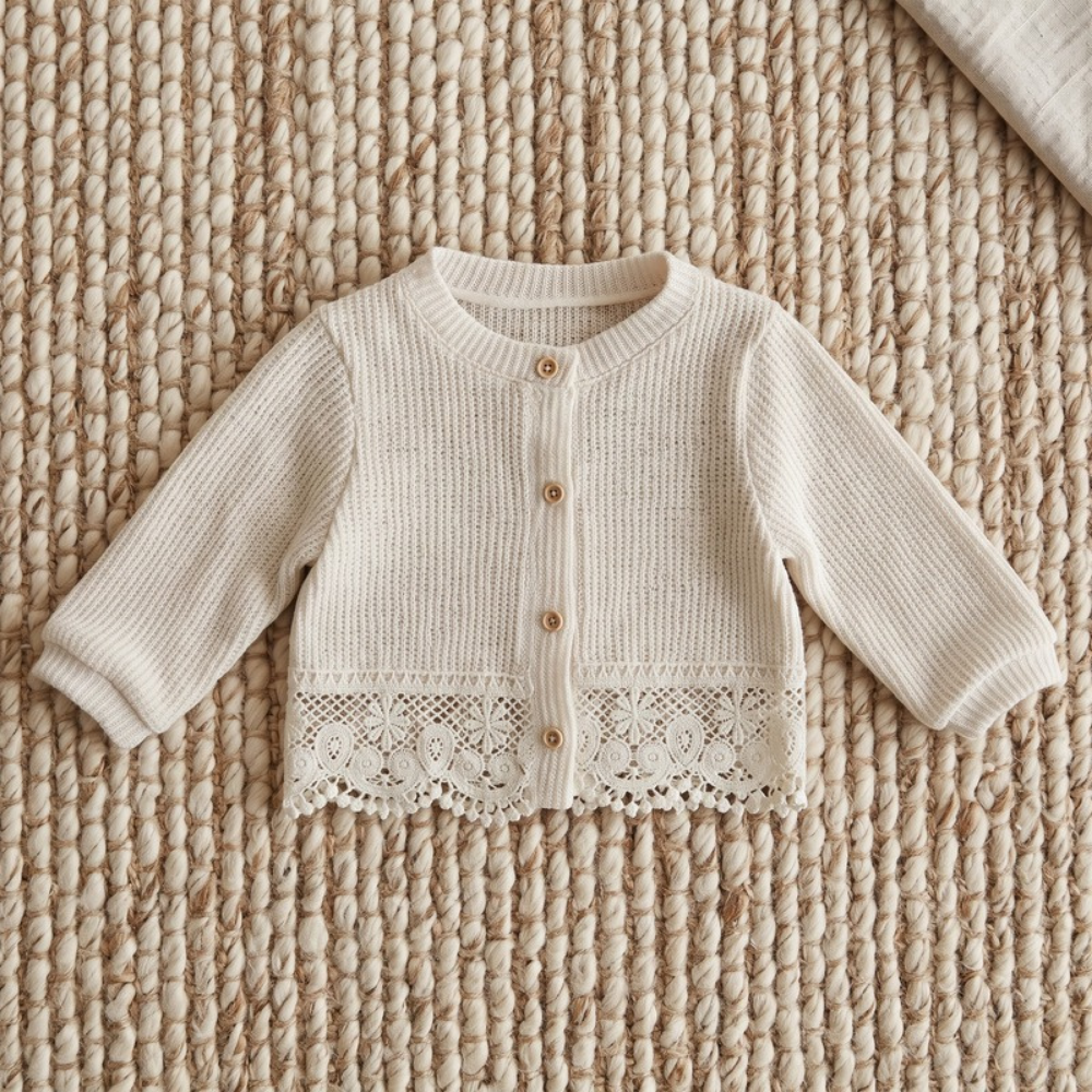 Lilo Lace Cardigan - Cream