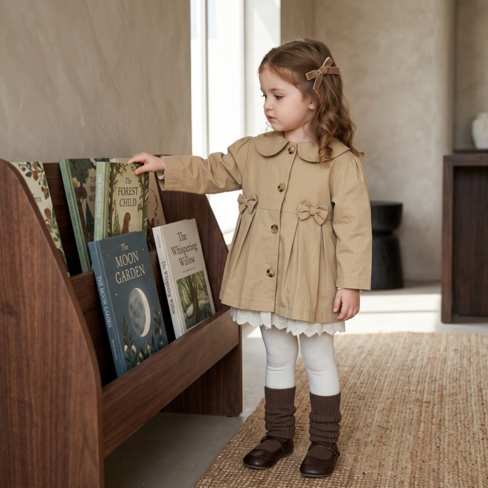 Lilo French Lapel Trench Coat - Trench Coat