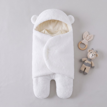 Lilo Newborn Swaddle Sleeping Bag - White