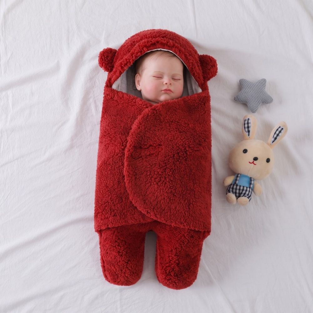 Lilo Newborn Swaddle Sleeping Bag - Red