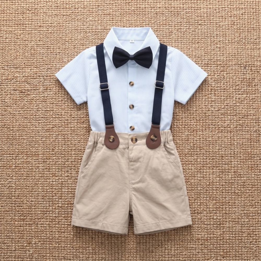 Lilo Shirt and Dungaree Set