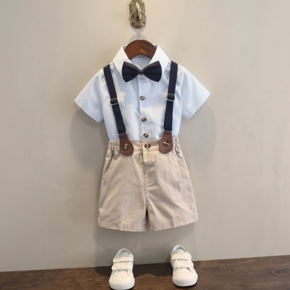Lilo Shirt and Dungaree Set