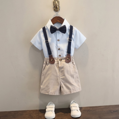 Lilo Shirt and Dungaree Set