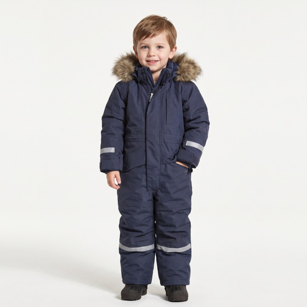 Lilo Kids Waterproof Snowsuit - Navy