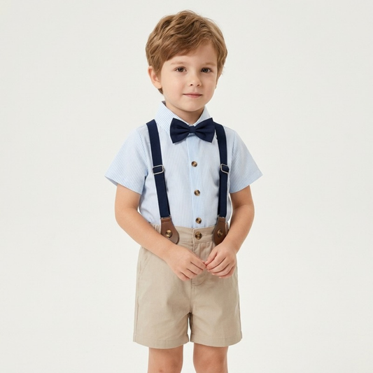 Lilo Shirt and Dungaree Set