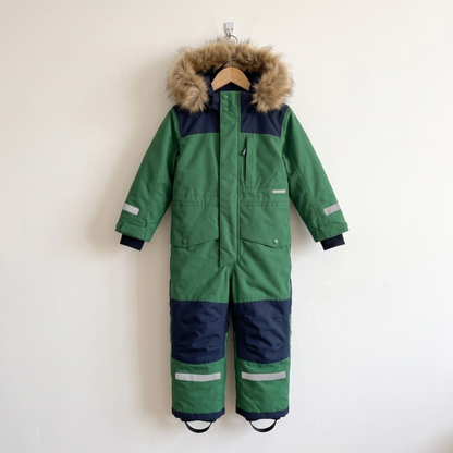 Lilo Kids Waterproof Snowsuit - Green