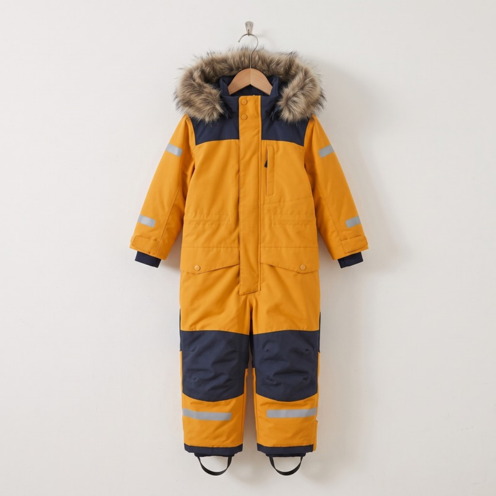 Lilo Kids Waterproof Snowsuit - Yellow