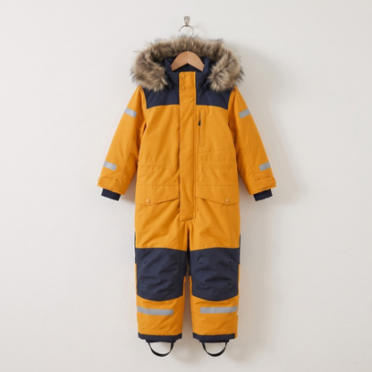 Lilo Kids Waterproof Snowsuit - Yellow