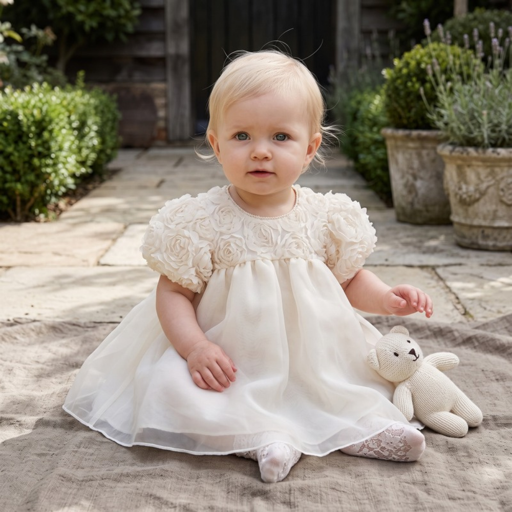 Lilo Tulle Party Dress - Cream