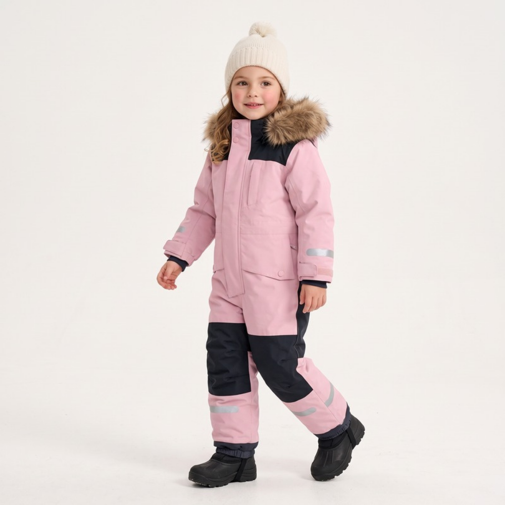 Lilo Kids Waterproof Snowsuit - Pink