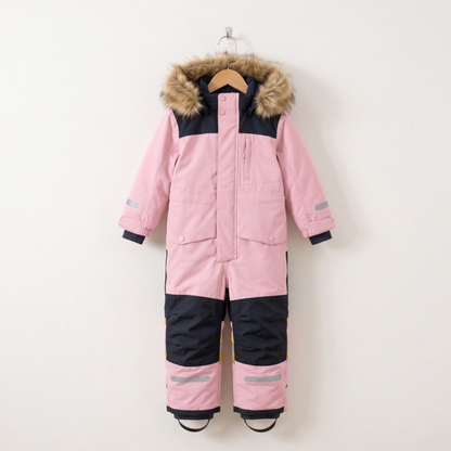 Lilo Kids Waterproof Snowsuit - Pink