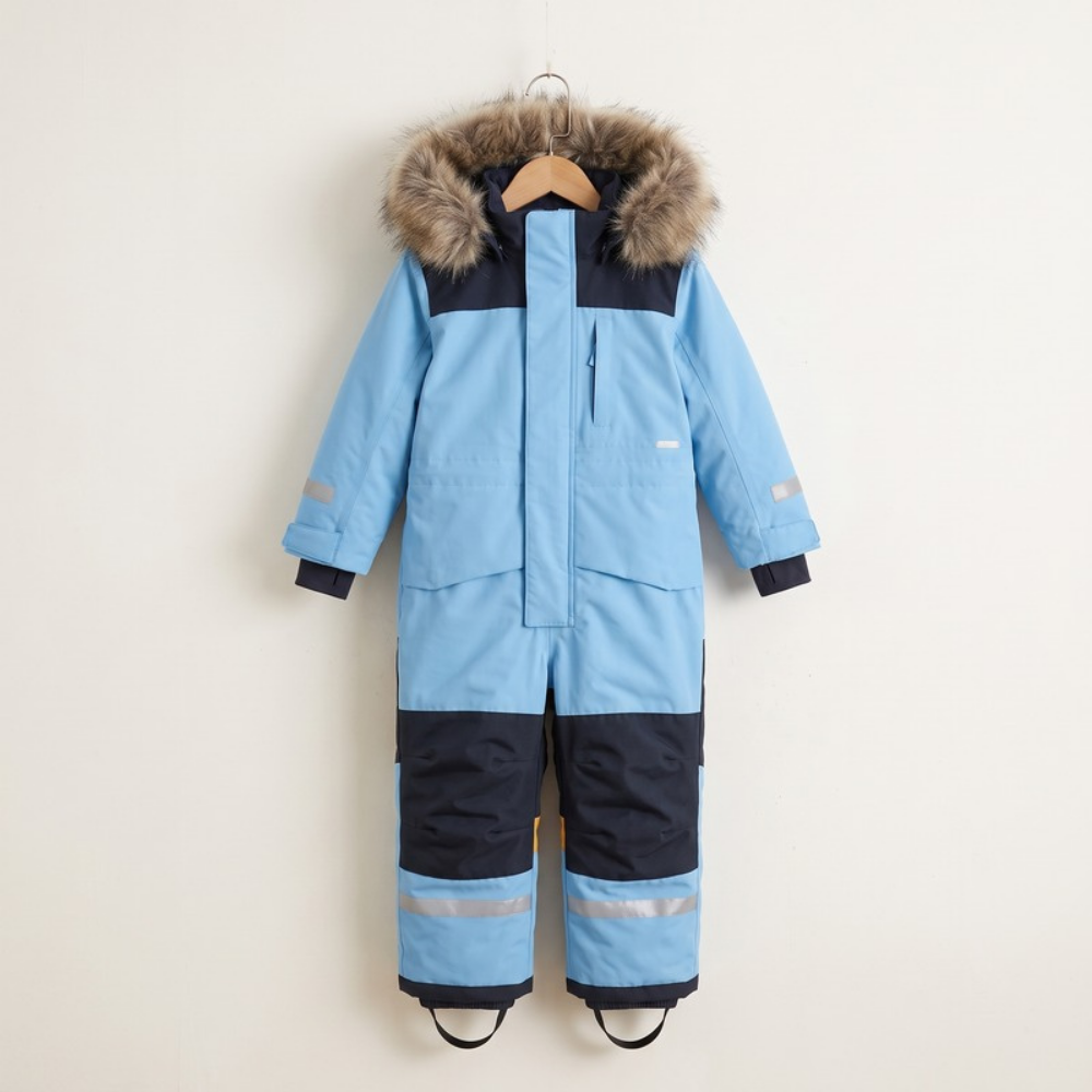 Lilo Kids Waterproof Snowsuit - Sky Blue