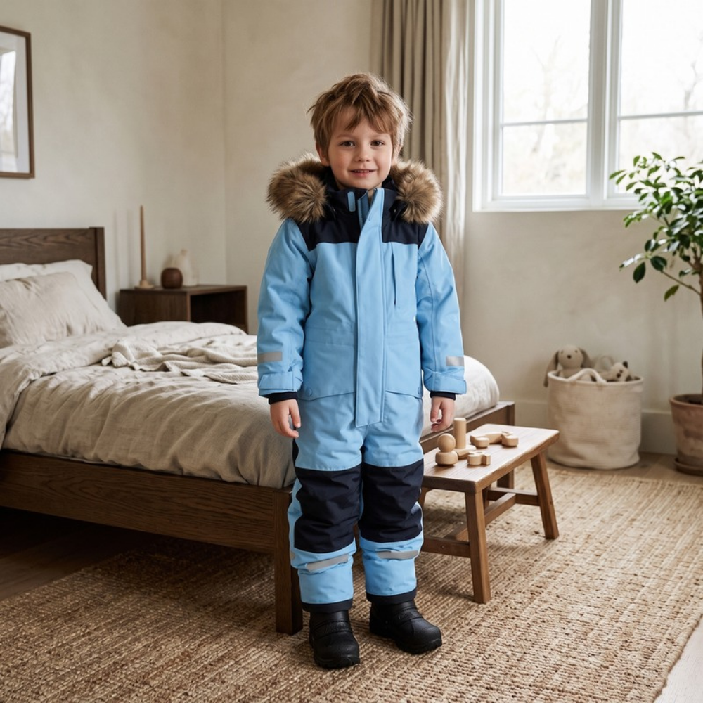 Lilo Kids Waterproof Snowsuit - Sky Blue