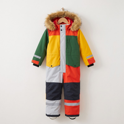 Lilo Kids Waterproof Snowsuit - Multicolour