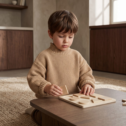 Lilo Knitted Turtleneck Jumper - Khaki