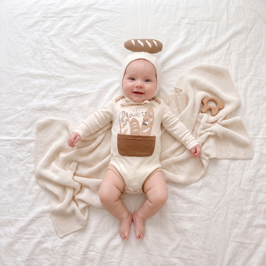 Lilo Toast Baby Romper Set