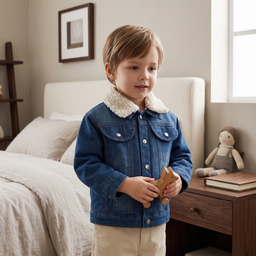 Lilo Fleece Lined Denim Jacket