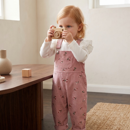 Lilo Ribbed Top and Pants Set - Pink