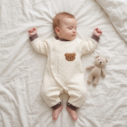 Lilo Baby Quilted Cotton Romper