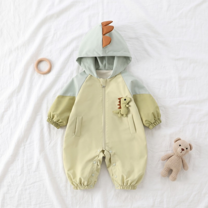 Lilo Hooded Autumn Baby Romper