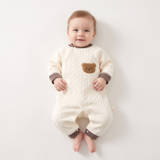 Lilo Baby Quilted Cotton Romper