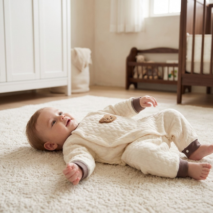 Lilo Baby Quilted Cotton Romper