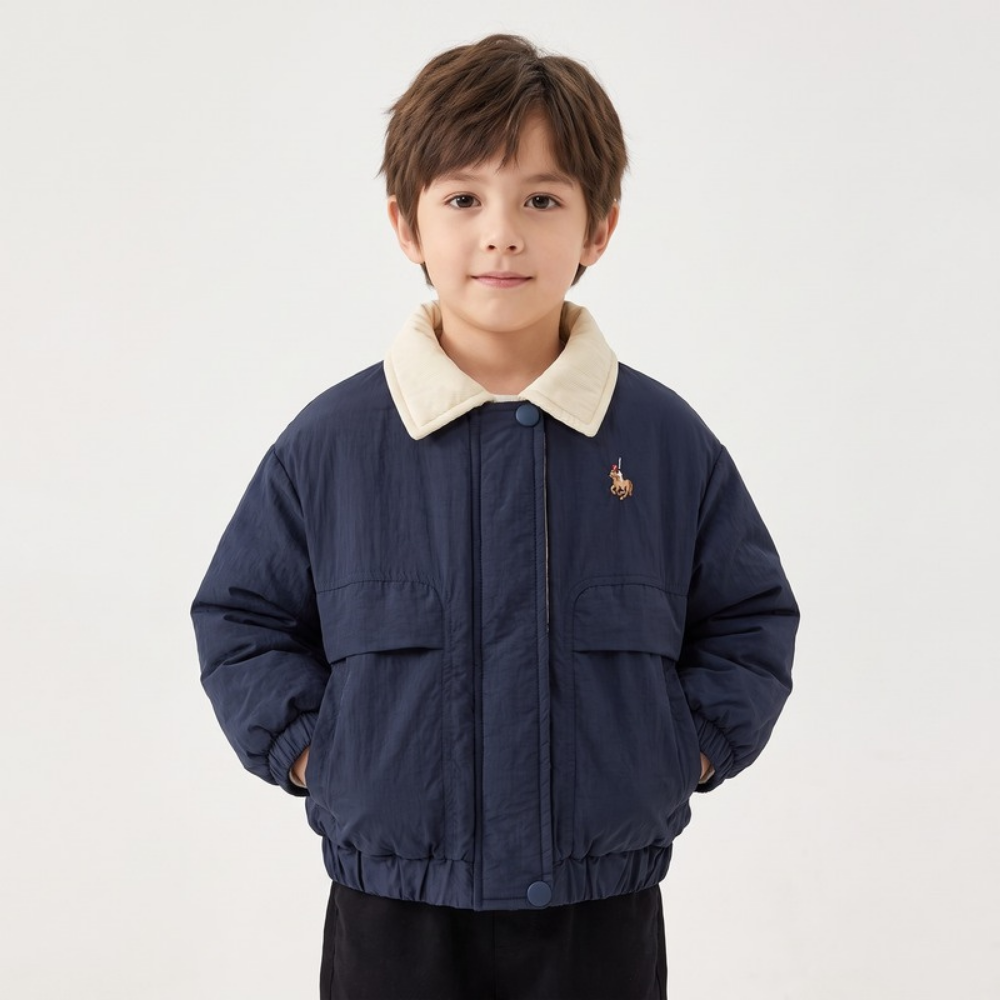 Lilo Summit Boys Quilted Jacket - Navy
