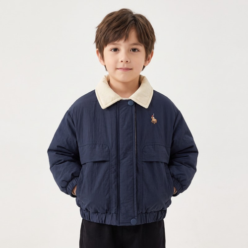 Lilo Summit Boys Quilted Jacket - Navy