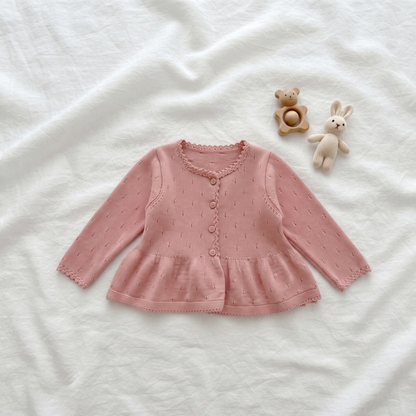 Lilo Sweet Knit Cardigan - Pink