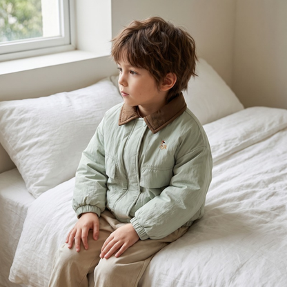 Lilo Summit Boys Quilted Jacket - Sage