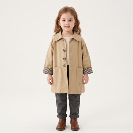 Lilo Mid Length Trench Coat