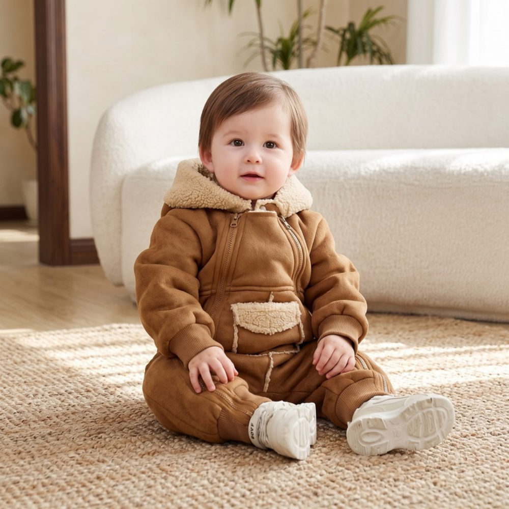 Lilo Warm Outdoor Jumpsuit - Camel