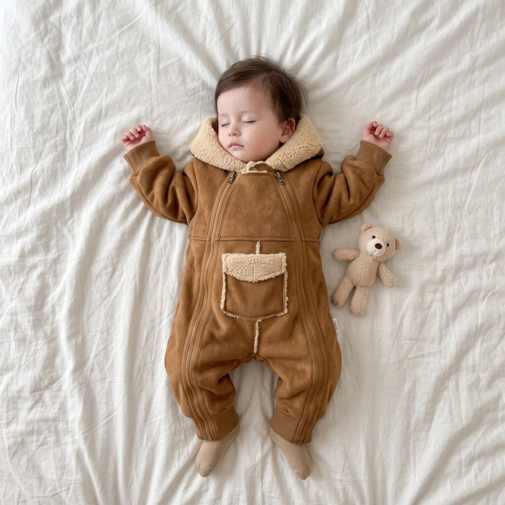 Lilo Warm Outdoor Jumpsuit - Camel