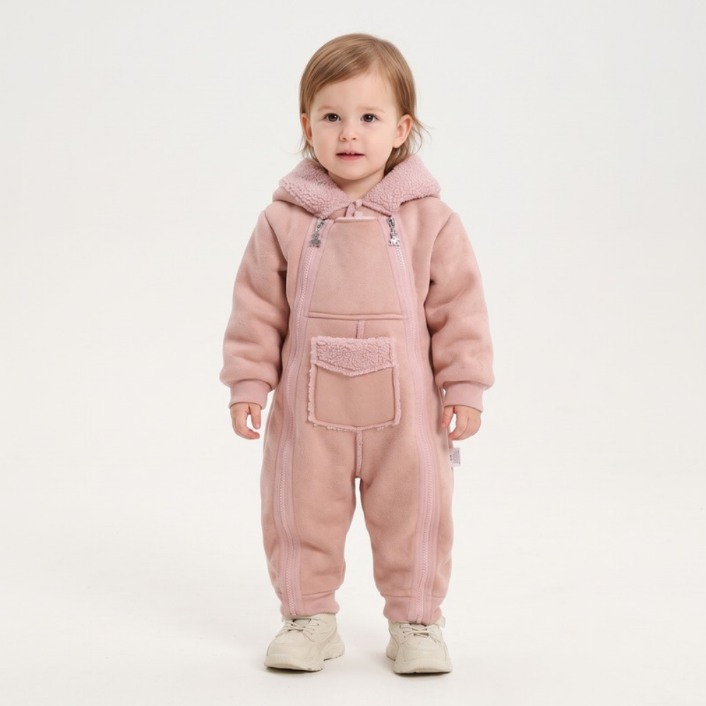 Lilo Warm Outdoor Jumpsuit - Dusty Pink