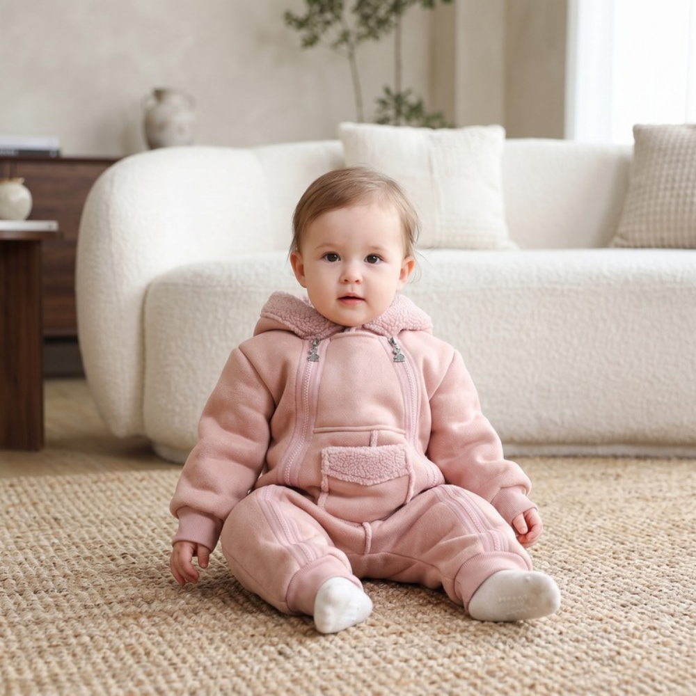Lilo Warm Outdoor Jumpsuit - Dusty Pink