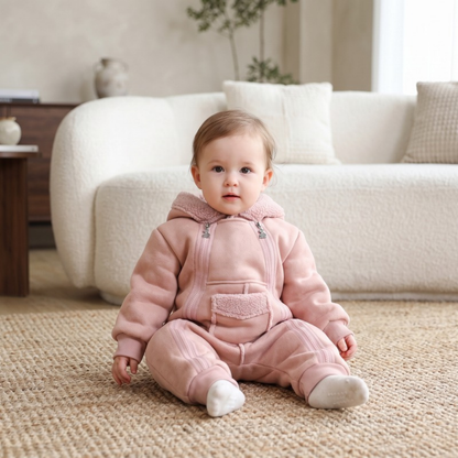 Lilo Warm Outdoor Jumpsuit - Dusty Pink