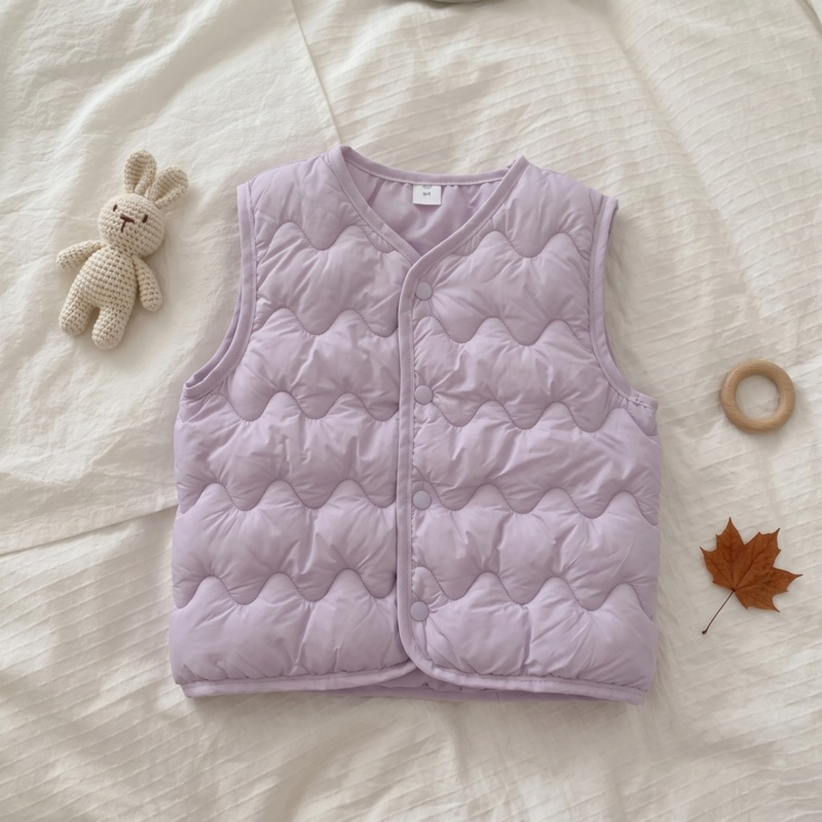Lilo Lightweight Padded Gilet - Lilac