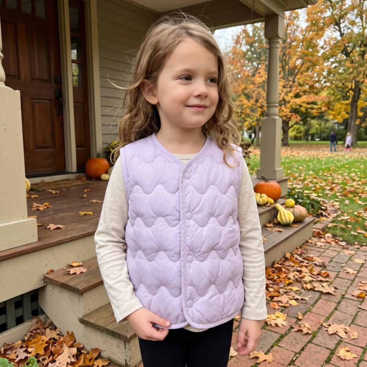 Lilo Lightweight Padded Gilet - Lilac